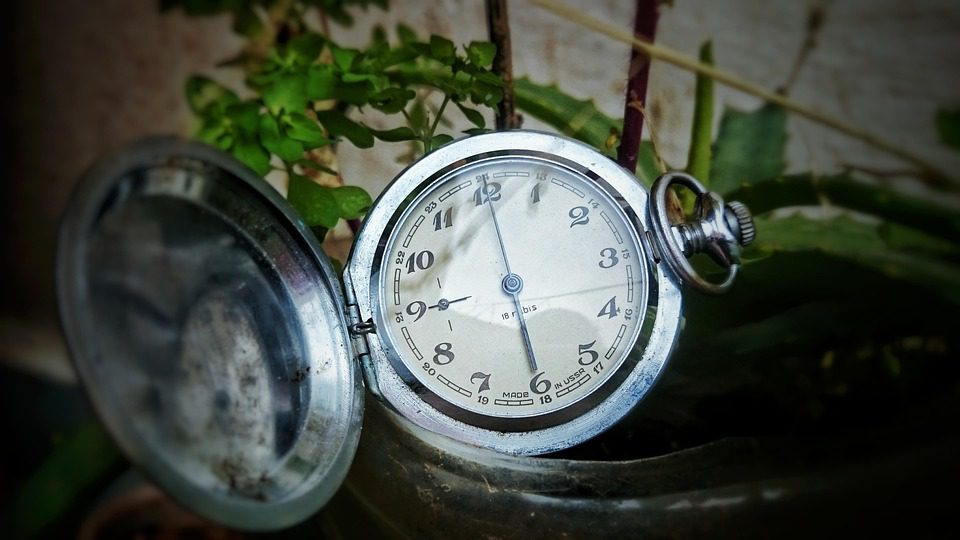 Our life clock is moving forward, one tick at a time.